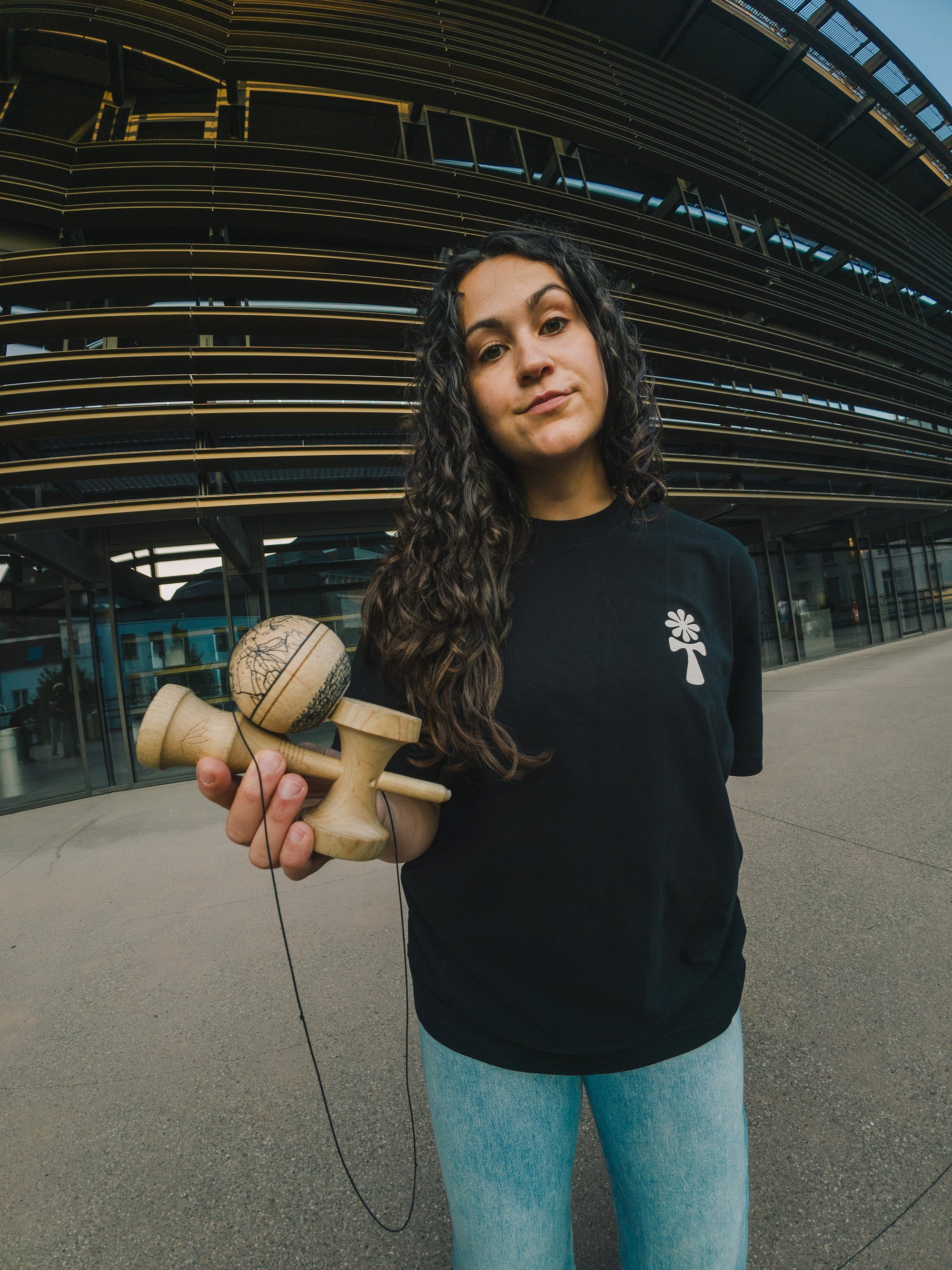 Kendama Gent Organic Tshirt - Black
