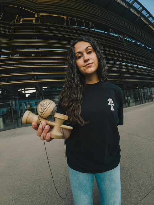 Kendama Gent Organic Tshirt - Black
