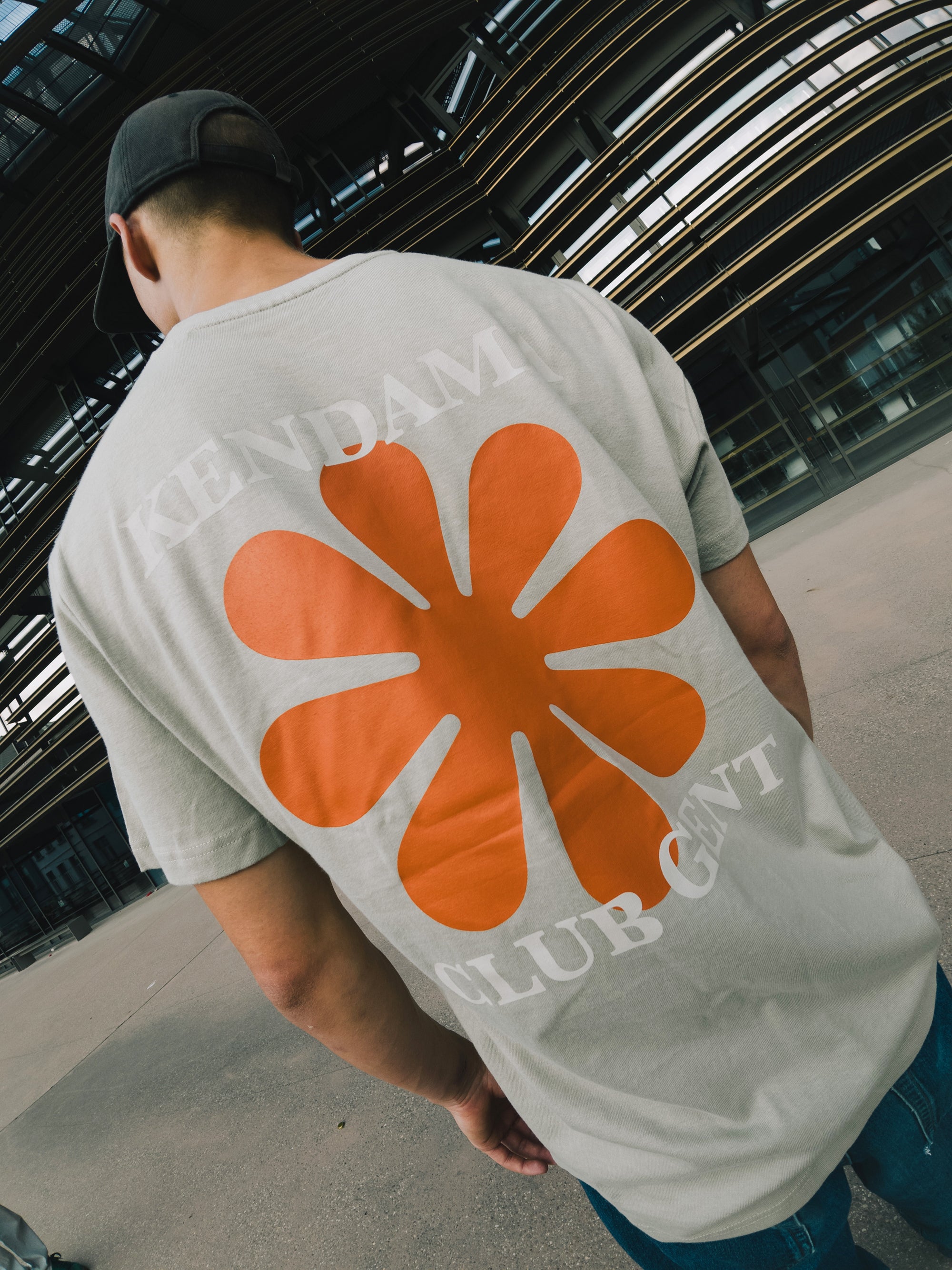 Kendama Gent Organic Tshirt - Stone